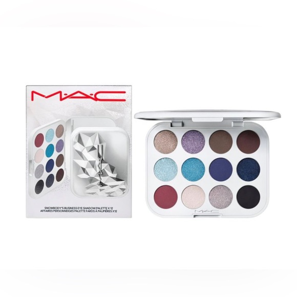 MAC Limited Edition-Snowbody’s Business Eye Shadow Palette X 12, New in Box - Picture 3 of 10